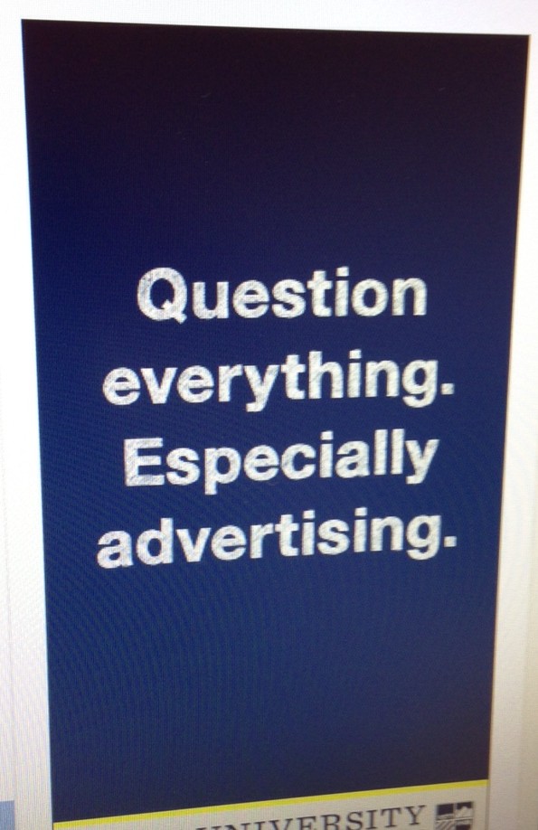 An example of Sketch Block font in an NPR website ad