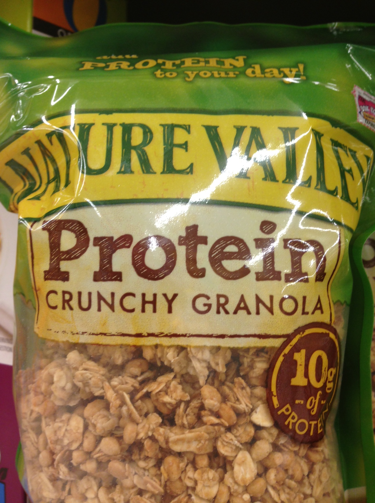 An example of Sketch Block on Nature Valley packaging