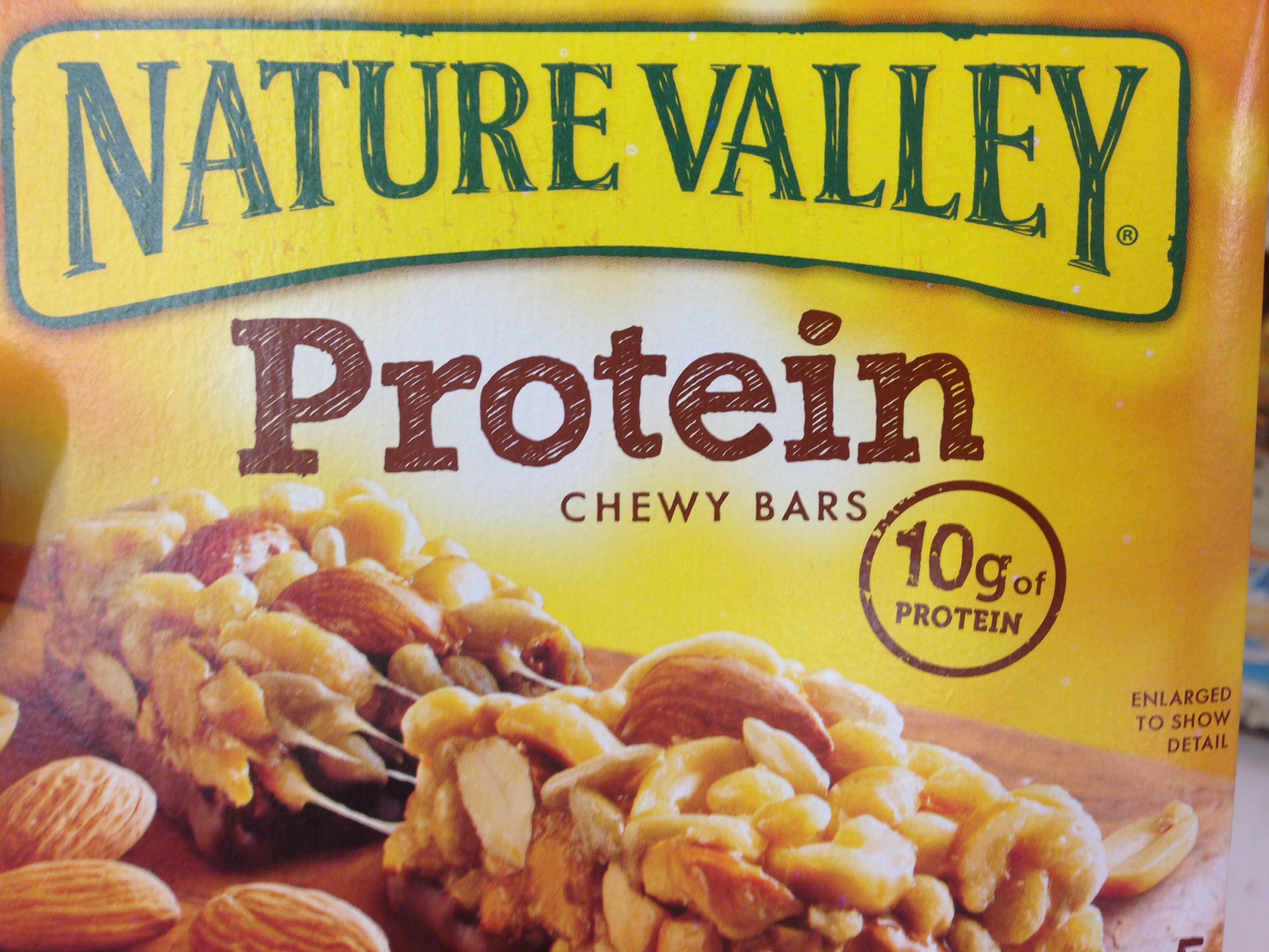 An example of Sketch Block on Nature Valley packaging